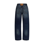 Alexander Wang Blue Cotton Relaxed Fit Jeans