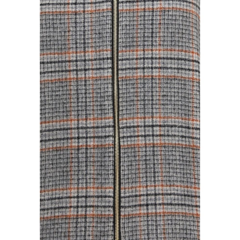 Darkpark Gray Wool Oves Aries Bomber