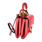 Coccinelle Red Leather Women's Bag