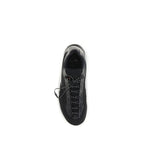 ROA Black Nylon Athletic Sneakers