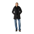 Refrigiwear Black Polyester Full-Length Jacket