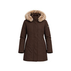 Refrigiwear Brown Polyester Full-Length Jacket