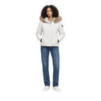 Refrigiwear Cream Polyester Full-Length Jacket