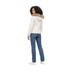 Refrigiwear Cream Polyester Full-Length Jacket