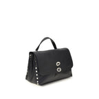 Zanellato Blue Calf Leather Bos Taurus Handbag