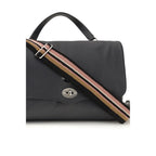 Zanellato Blue Calf Leather Bos Taurus Handbag