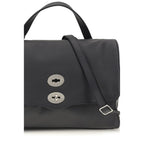 Zanellato Blue Calf Leather Bos Taurus Handbag