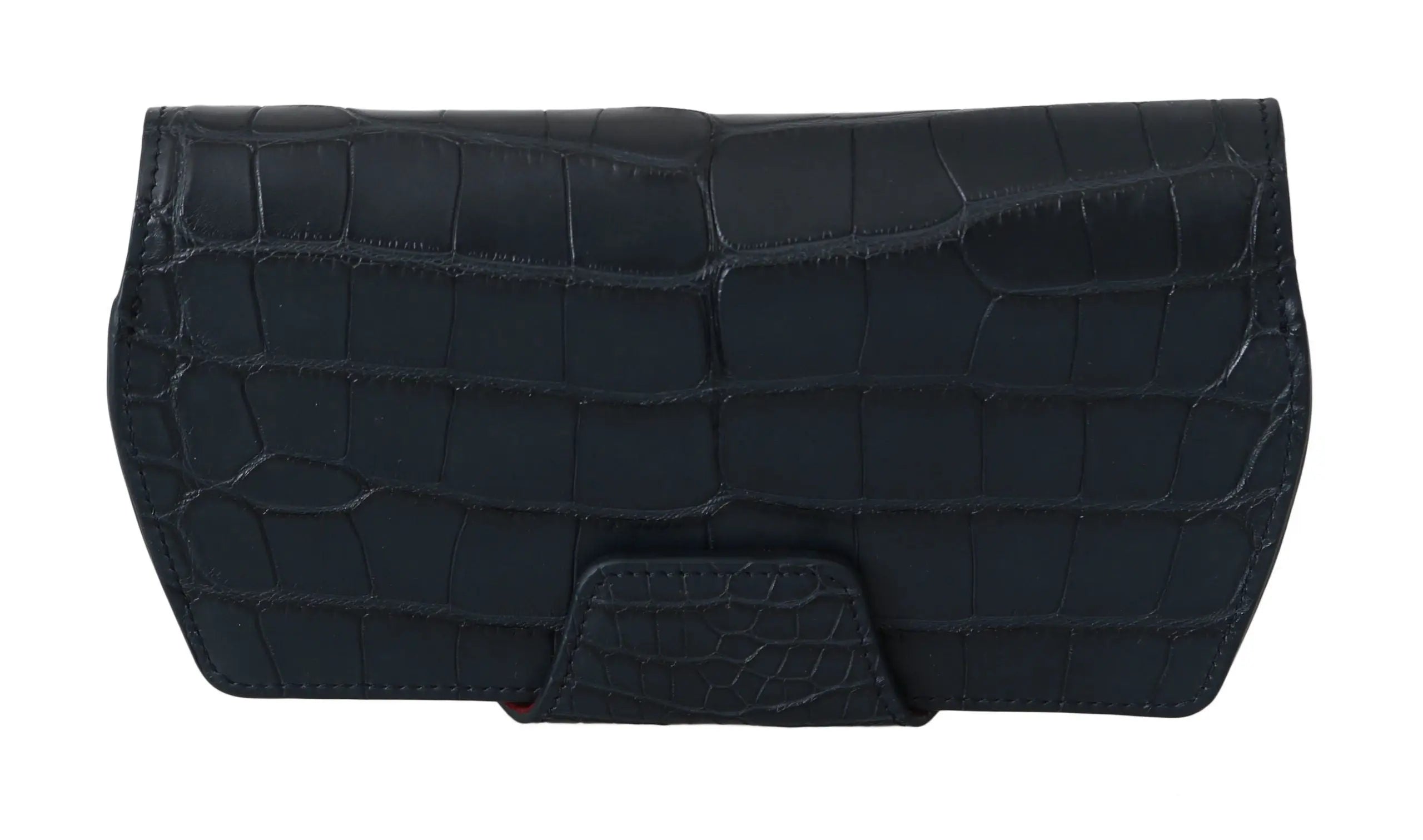 Dolce & Gabbana Blue Crocodile Eyewear Sunglasses Case Cover Pouch - Zeiniez