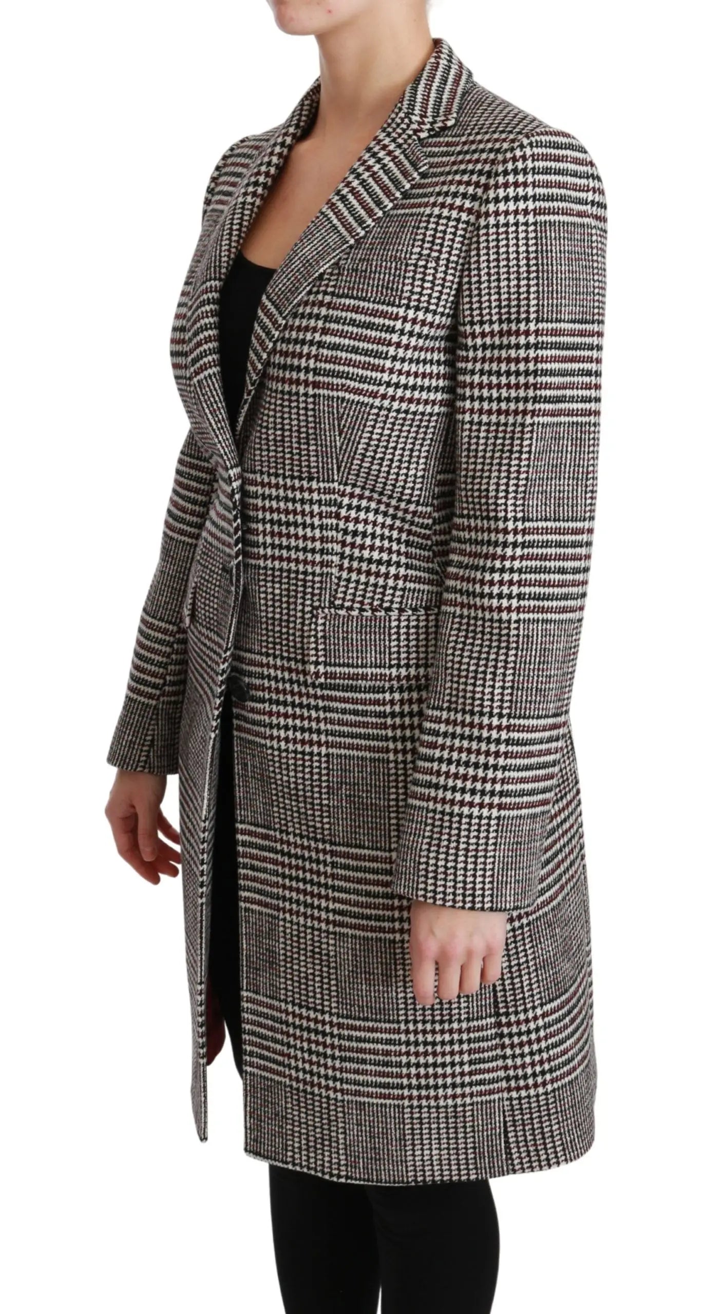 Dolce & Gabbana Multicolor Trench Knee Long Jacket Coat - Zeiniez