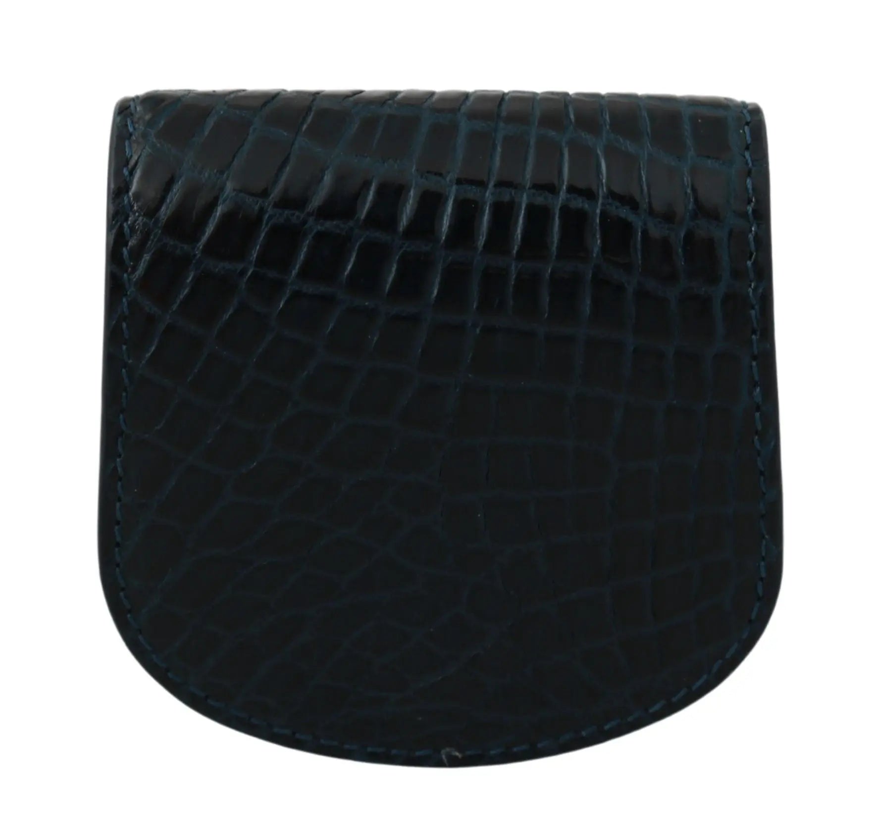 Dolce & Gabbana Blue Exotic Skins Condom Case Holder Pocket - Zeiniez