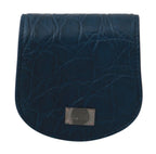 Dolce & Gabbana Blue Leather Holder Pocket Condom Case - Zeiniez