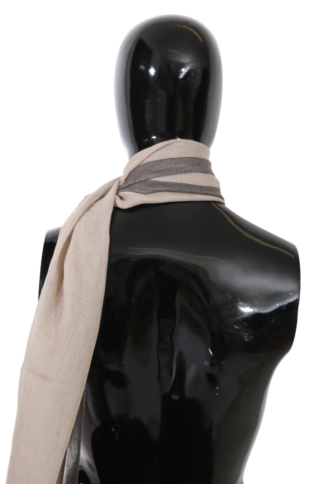 Costume National Beige Women Cotton Shawl Scarf - Zeiniez