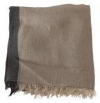 Costume National Beige Women Cotton Shawl Scarf - Zeiniez