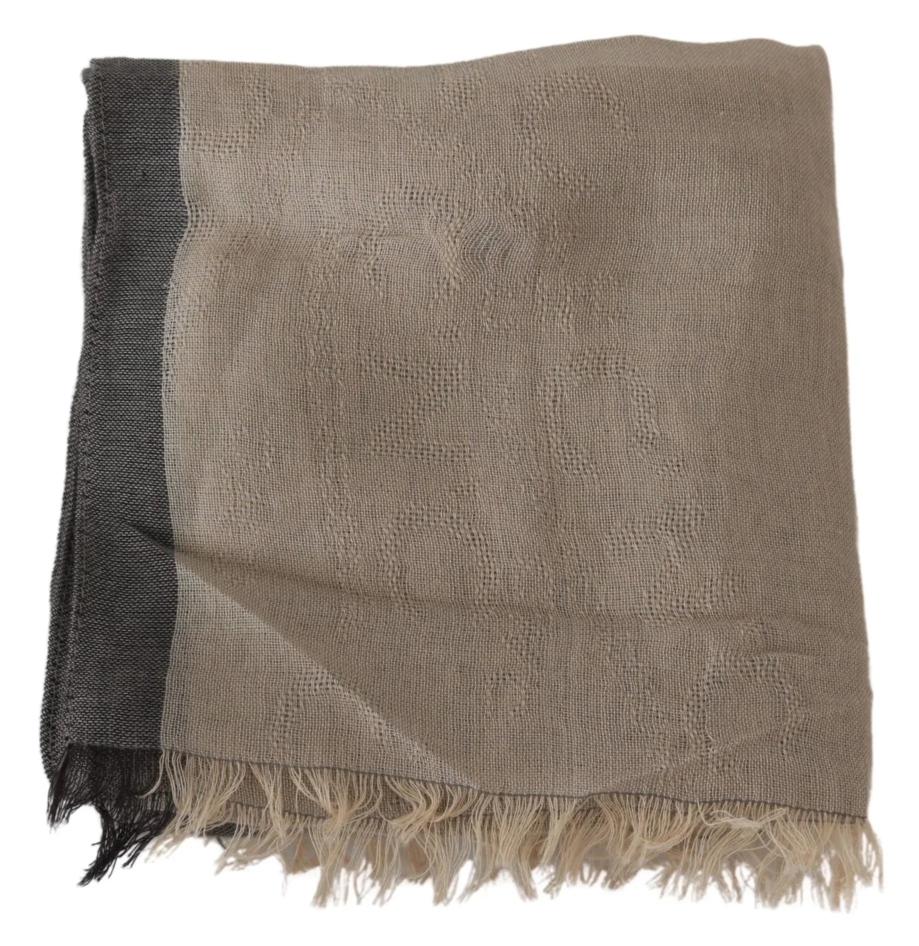 Costume National Beige Women Cotton Shawl Scarf - Zeiniez