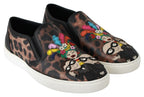 Dolce & Gabbana Leather Leopard #dgfamily Loafers Shoes - Zeiniez