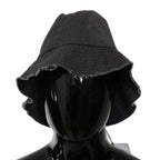 Costume National Black Washed Wide Brim Outdoor Bucket Hat - Zeiniez