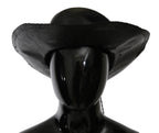 Costume National Black Wide Brim Cowboy Solid Hat - Zeiniez