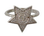 Nialaya Silver Womens Clear CZ Star 925 Ring - Zeiniez