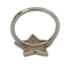 Nialaya Silver Womens Clear CZ Star 925 Ring - Zeiniez