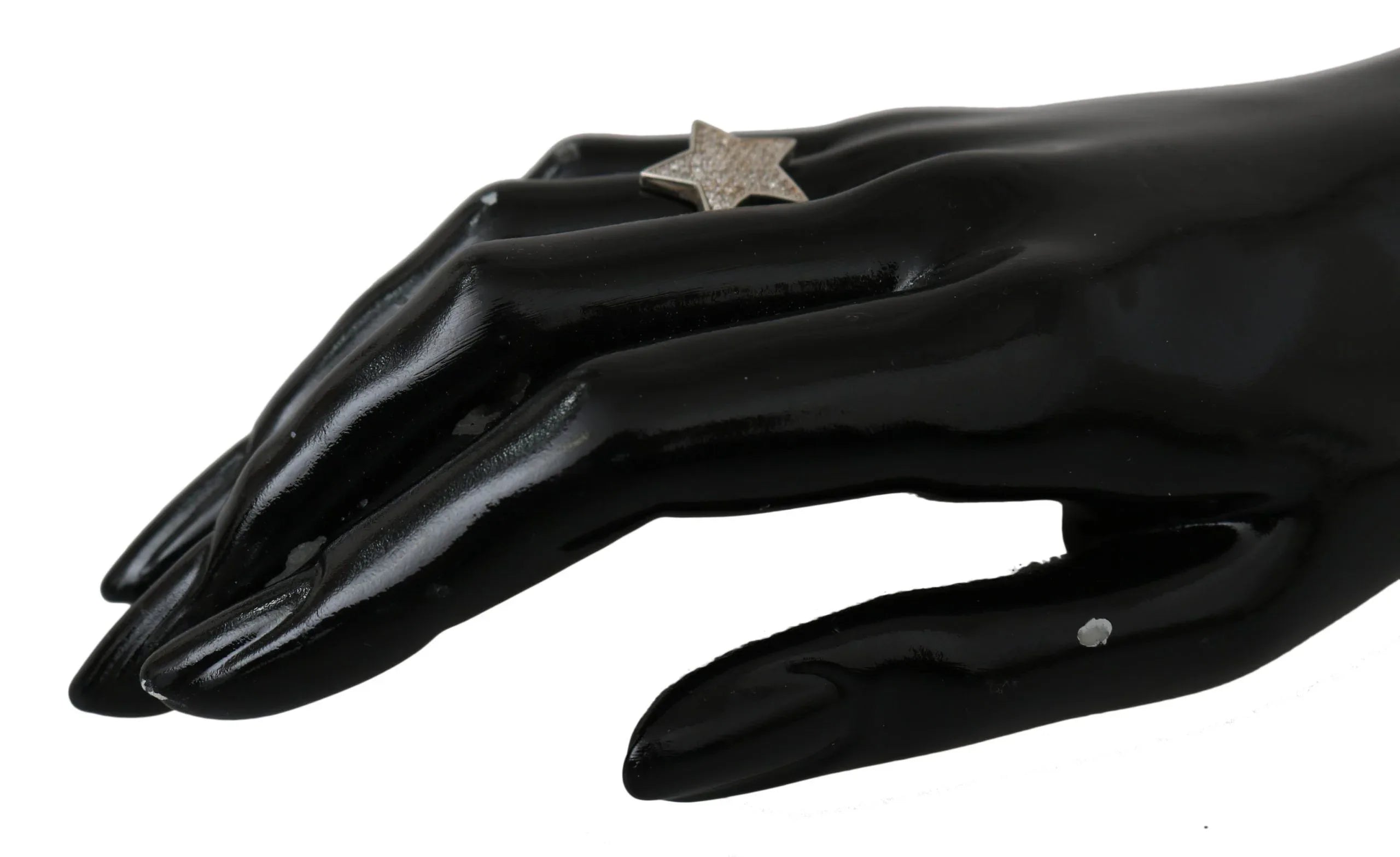 Nialaya Silver Womens Clear CZ Star 925 Ring - Zeiniez