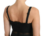 Dolce & Gabbana Black Silk Lace Dress Chemise Lingerie - Zeiniez
