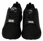 Philipp Plein Black Casual Running Sneakers Shoes - Zeiniez