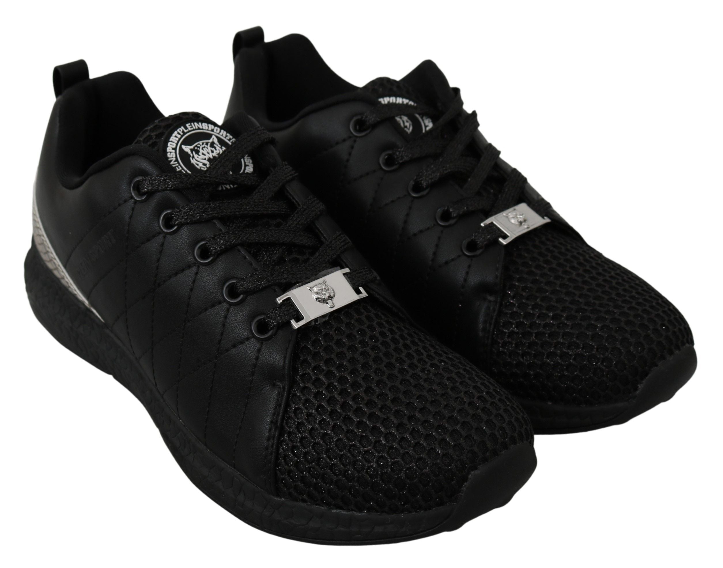 Philipp Plein Black Casual Running Sneakers Shoes - Zeiniez