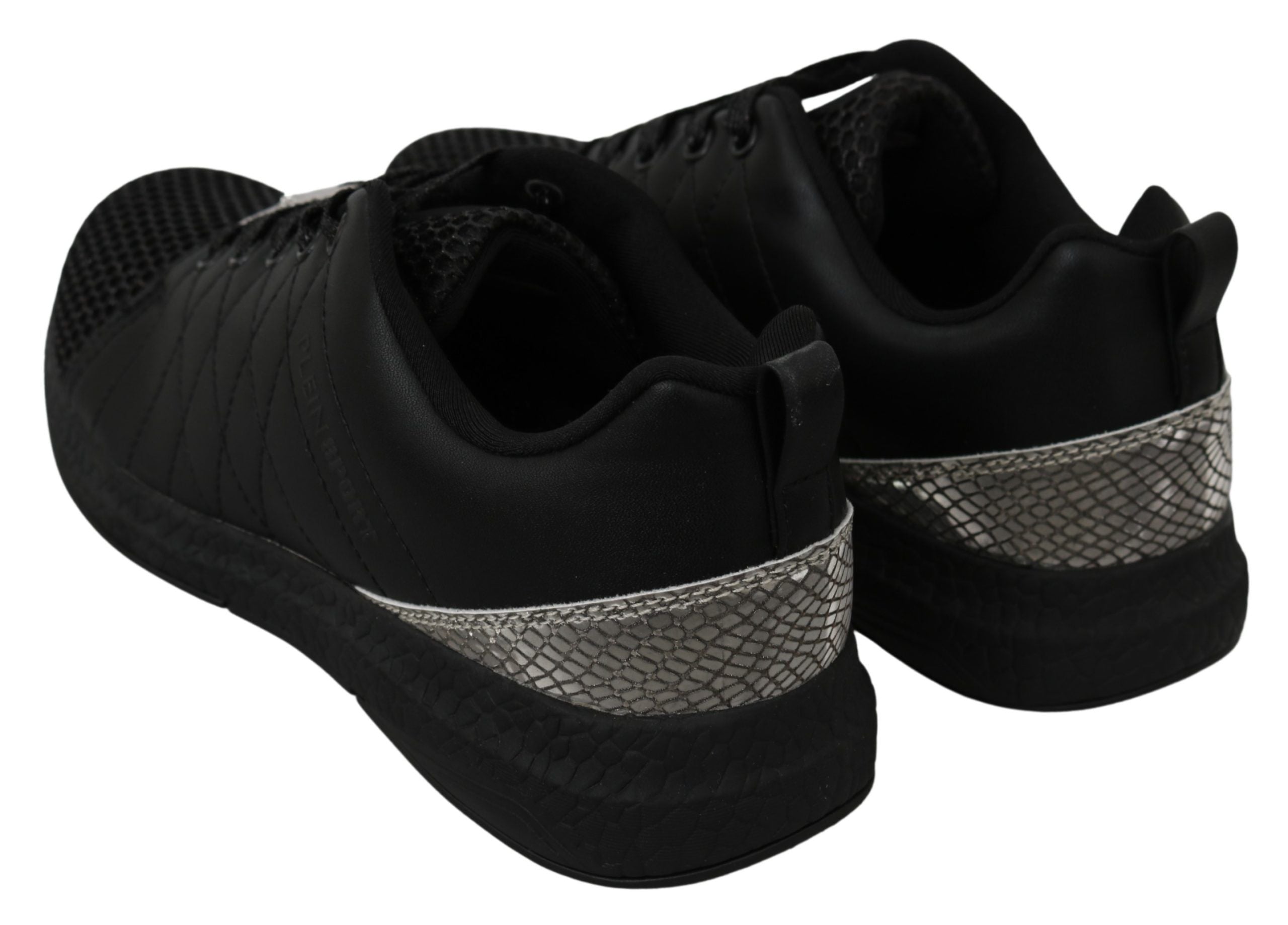 Philipp Plein Black Casual Running Sneakers Shoes - Zeiniez
