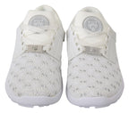 Philipp Plein White Polyester Casual Sneakers Shoes - Zeiniez