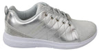 Philipp Plein Gisella Silver Polyester Sneakers Shoes - Zeiniez