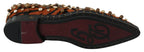 Dolce & Gabbana Orange Pony Hair Crystal Dress Broque Shoes - Zeiniez