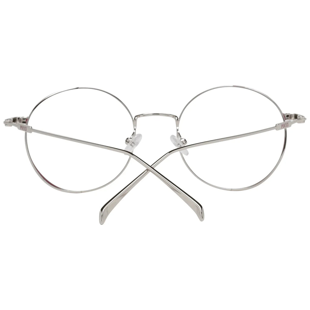 Emilio Pucci Gray Metal Glasses (Frames) - Zeiniez