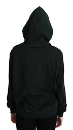 Dolce & Gabbana Dark Green Crown Embroidery Hoodie - Zeiniez