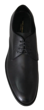 Dolce & Gabbana Black Leather SARTORIA Hand Made Shoes - Zeiniez