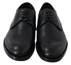 Dolce & Gabbana Black Leather SARTORIA Hand Made Shoes - Zeiniez