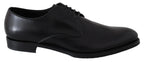 Dolce & Gabbana Black Leather SARTORIA Hand Made Shoes - Zeiniez