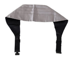 Dolce & Gabbana Gray Men Waist Belt 100% Silk Cummerbund - Zeiniez
