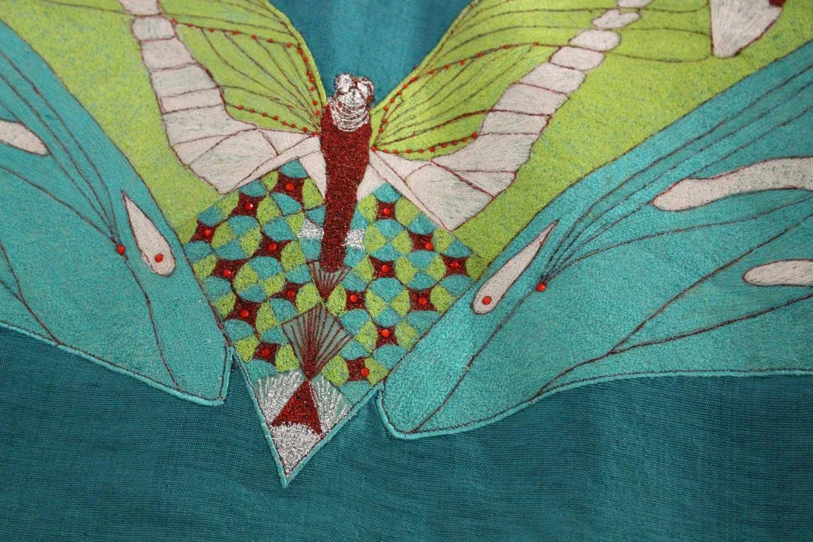 Lanre Da Silva Ajayi Green Above Knee Mini Dress - Zeiniez