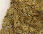 Lanre Da Silva Ajayi GOLD Long Lace Maxi Crystal Dress - Zeiniez