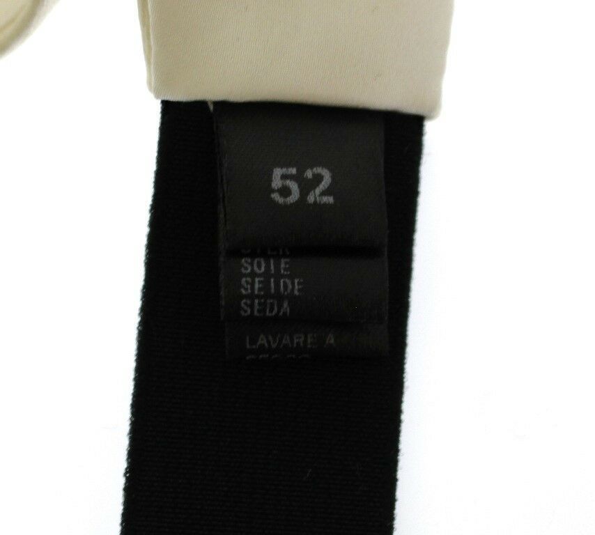 Dolce & Gabbana White Waist Silk Cummerbund Belt - Zeiniez