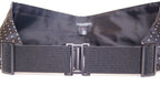 Dolce & Gabbana Black Waist Smoking Tuxedo Cummerbund Belt - Zeiniez