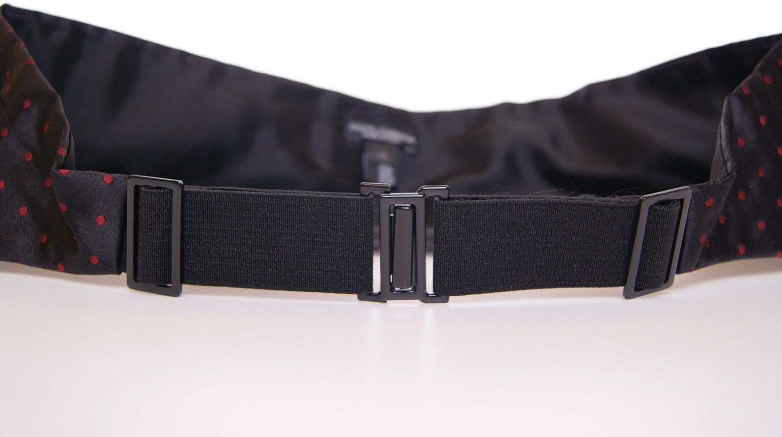 Dolce & Gabbana Black Waist Tuxedo Smoking Belt Cummerbund - Zeiniez