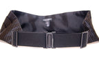 Dolce & Gabbana Black Waist Smoking Tuxedo Cummerbund  Belt - Zeiniez