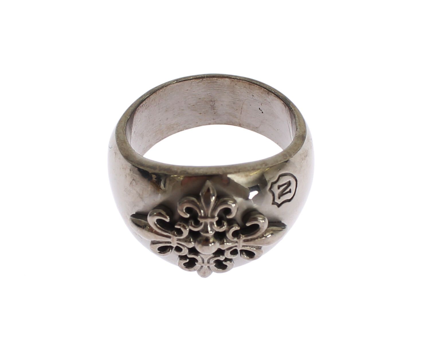 Nialaya Silver 925 Sterling Authentic  Crest Ring - Zeiniez