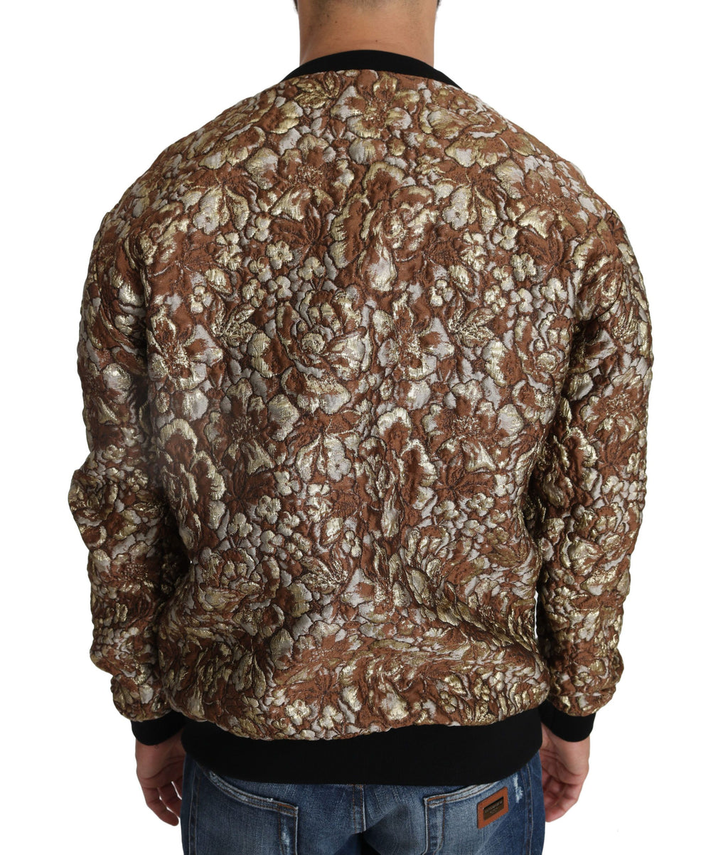 Dolce & Gabbana Multicolor MAMBO Jacquard Pineapple Pullover Sweater - Zeiniez