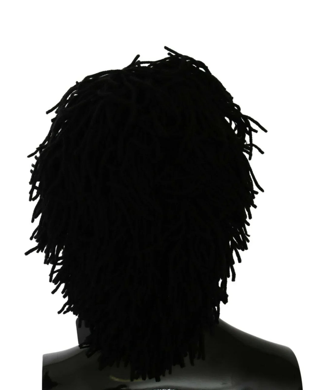 Dolce & Gabbana Black White Knitted Cashmere Animal Design Hat - Zeiniez