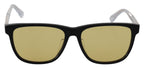 Diesel Black Frame DL0330-D 01E 57 Yellow Transparent Lenses Sunglasses - Zeiniez