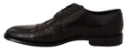 Dolce & Gabbana Black Leather Exotic Skins Formal Shoes - Zeiniez