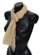 Missoni Beige Cashmere Unisex Neck Scarf - Zeiniez