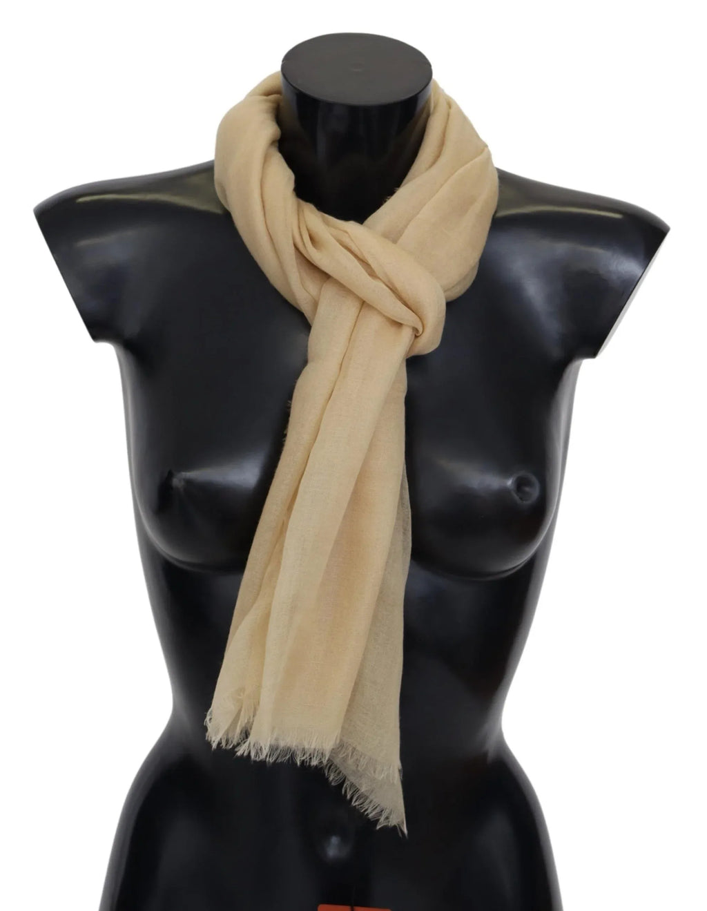 Missoni Beige Cashmere Unisex Neck Scarf - Zeiniez